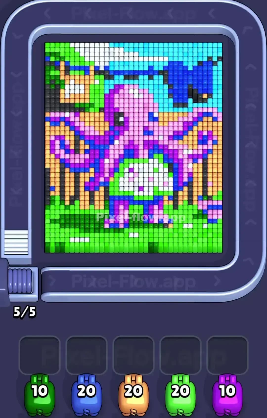 Pixel Flow Level 1382 Screenshot