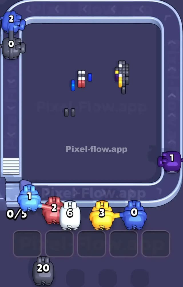 Pixel Flow Level 1080 Solution 3