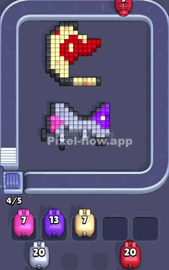 Pixel Flow Level 172 Solution 1