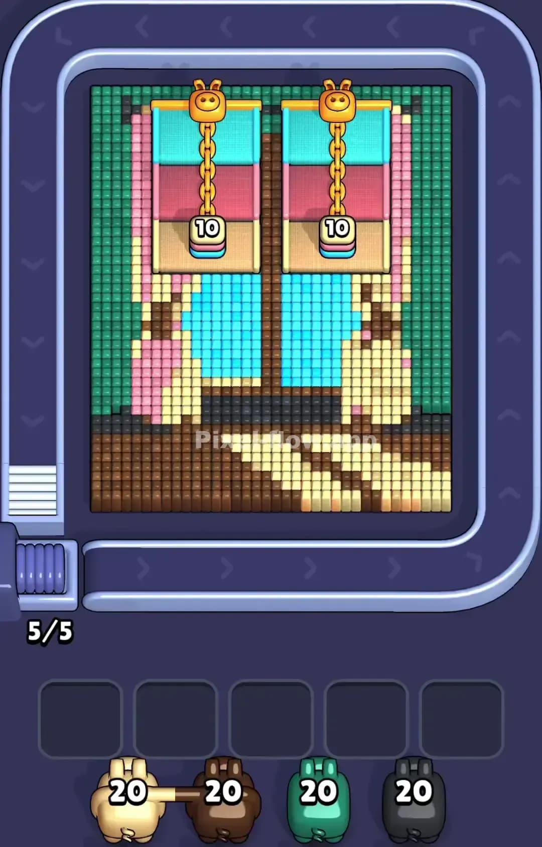 Pixel Flow Level 969 Screenshot