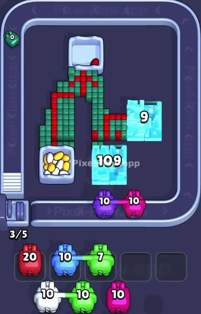 Pixel Flow Level 1205 Solution 2