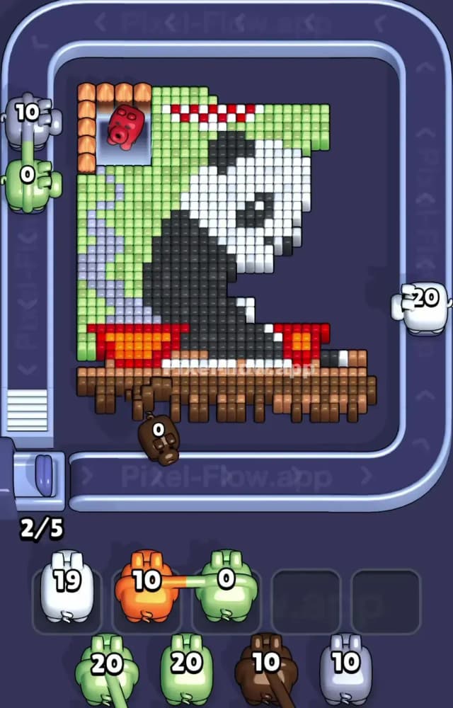 Pixel Flow Level 1512 Solution 1
