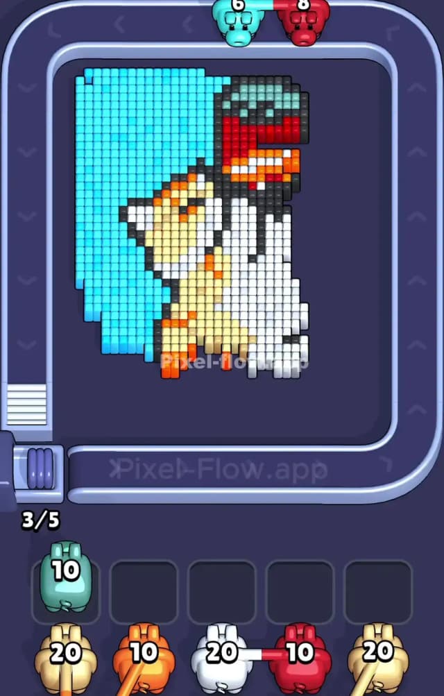 Pixel Flow Level 950 Solution 1