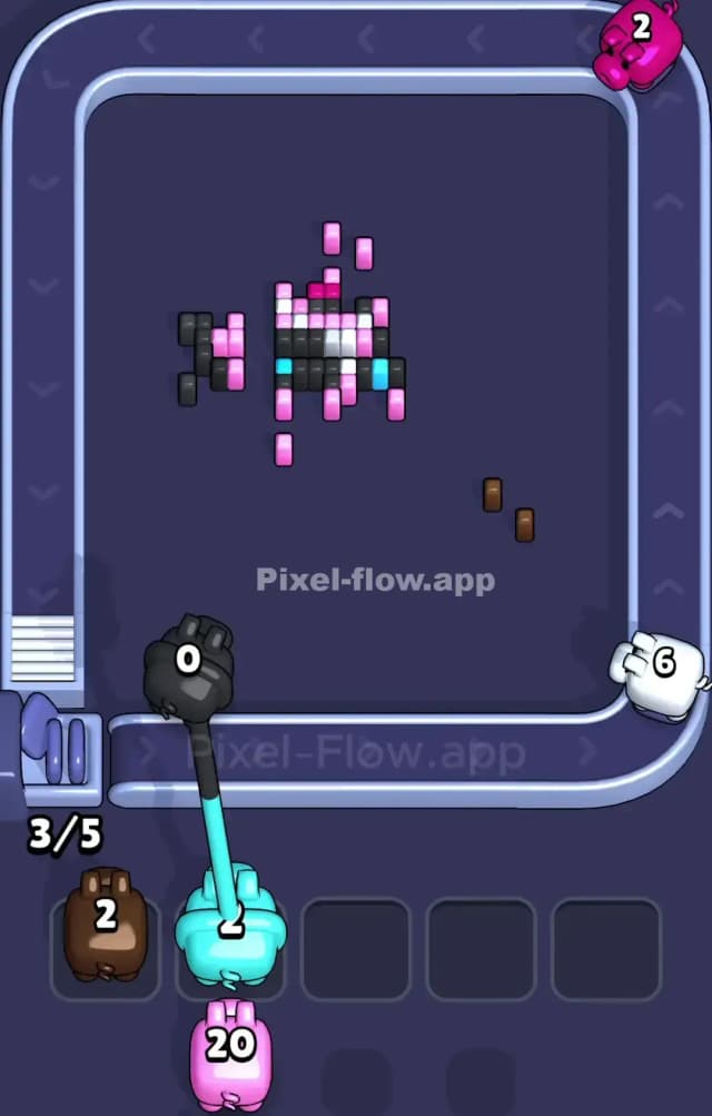 Pixel Flow Level 942 Solution 3