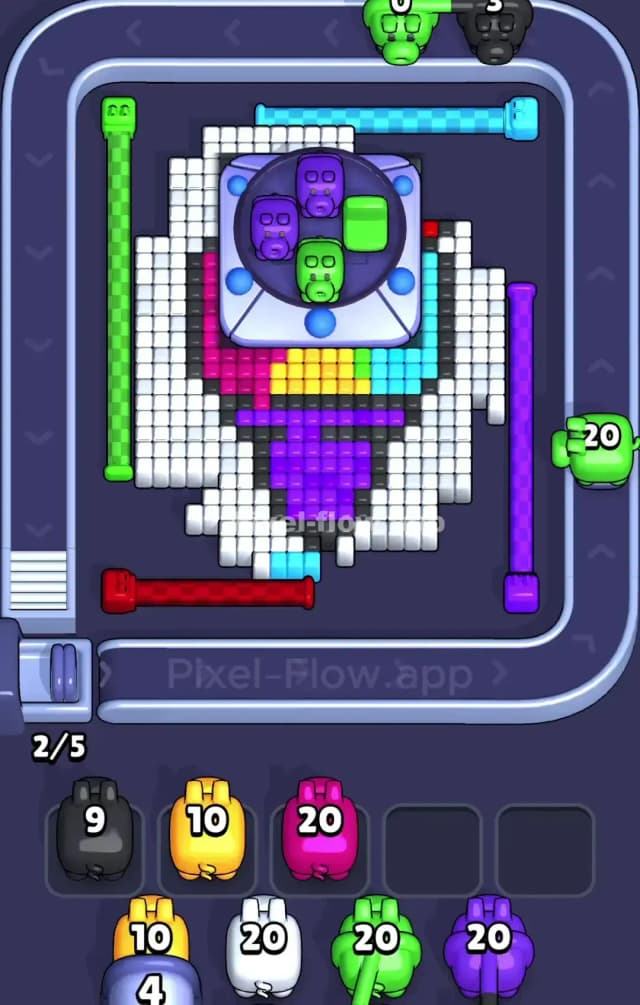 Pixel Flow Level 860 Solution 1