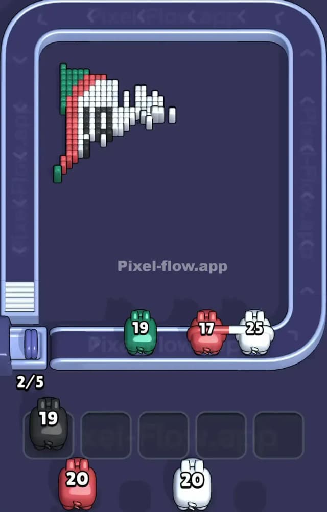 Pixel Flow Level 1462 Solution 3
