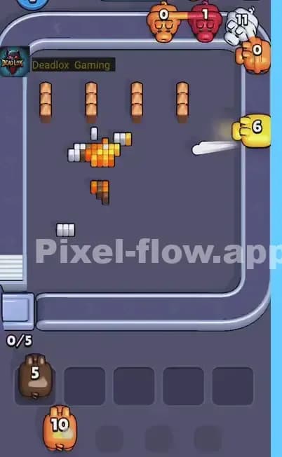 Pixel Flow Level 483 Solution 3