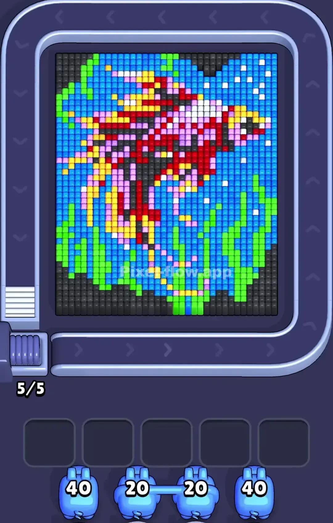 Pixel Flow Level 807 Screenshot