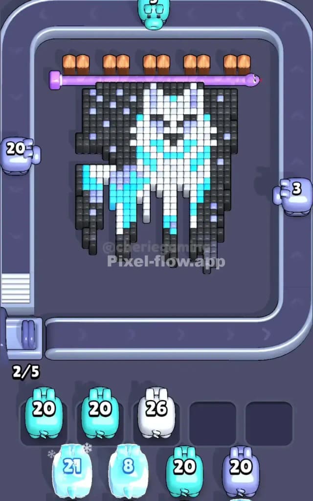 Pixel Flow Level 364 Solution 2