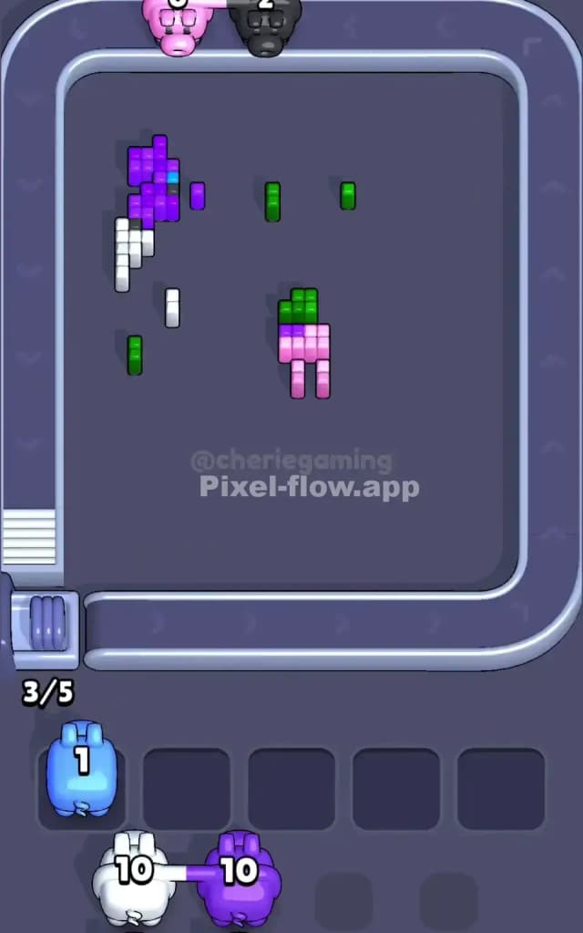 Pixel Flow Level 434 Solution 3