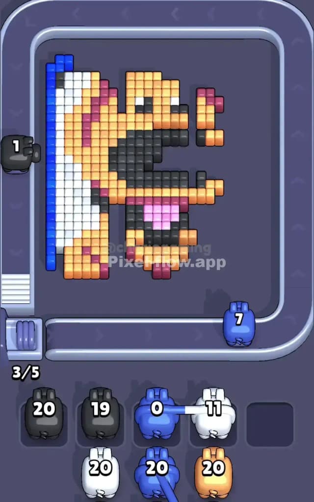 Pixel Flow Level 534 Solution 2