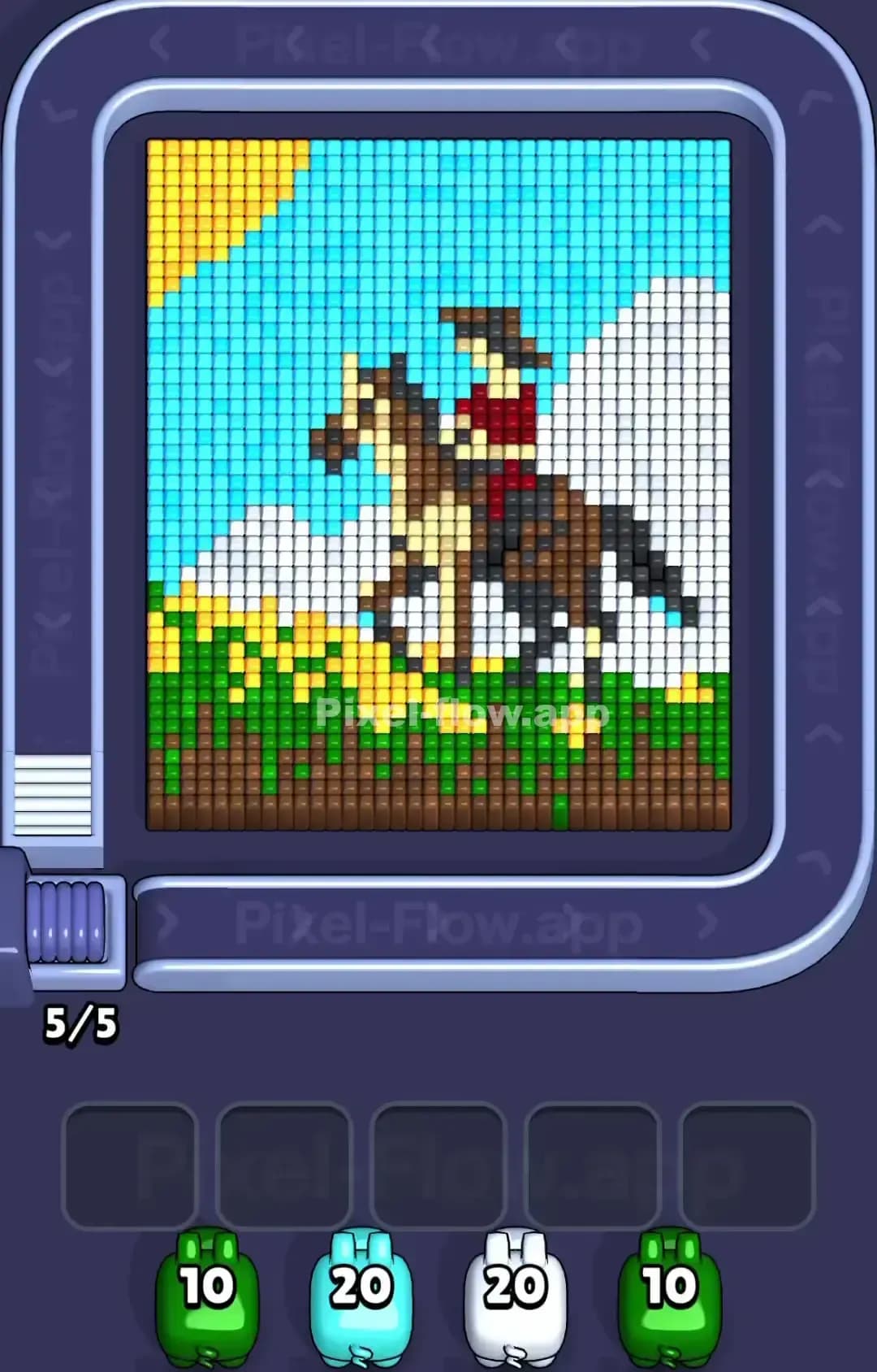 Pixel Flow Level 1582 Screenshot