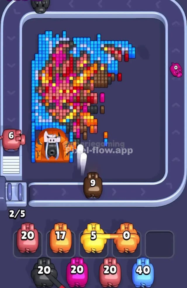 Pixel Flow Level 1784 Solution 2