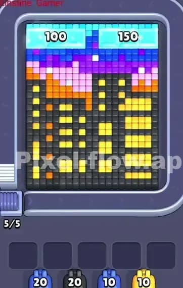 Pixel Flow Level 374 Screenshot