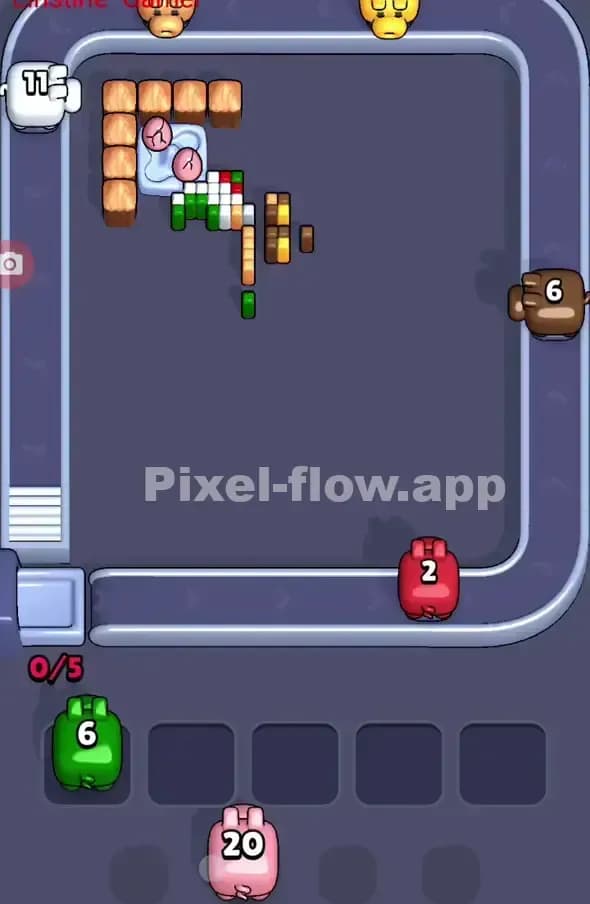 Pixel Flow Level 319 Solution 3