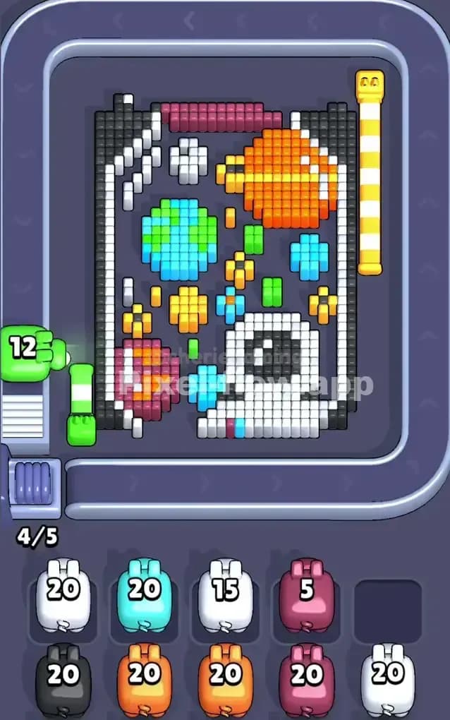 Pixel Flow Level 278 Solution 1