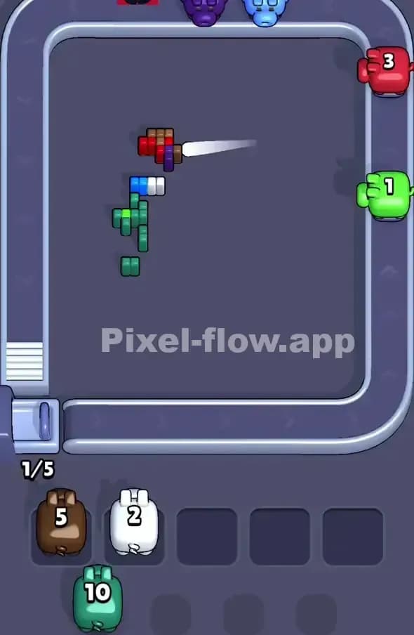 Pixel Flow Level 363 Solution 3