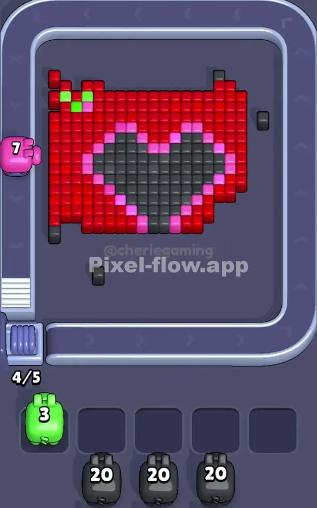 Pixel Flow Level 200 Solution 1