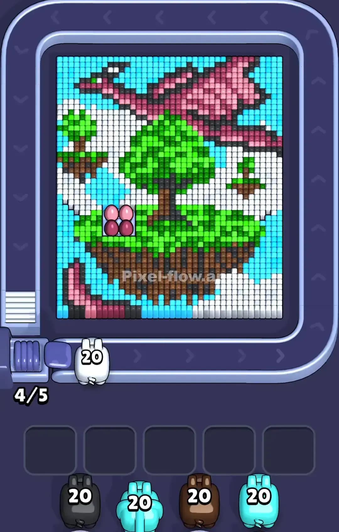 Pixel Flow Level 797 Screenshot