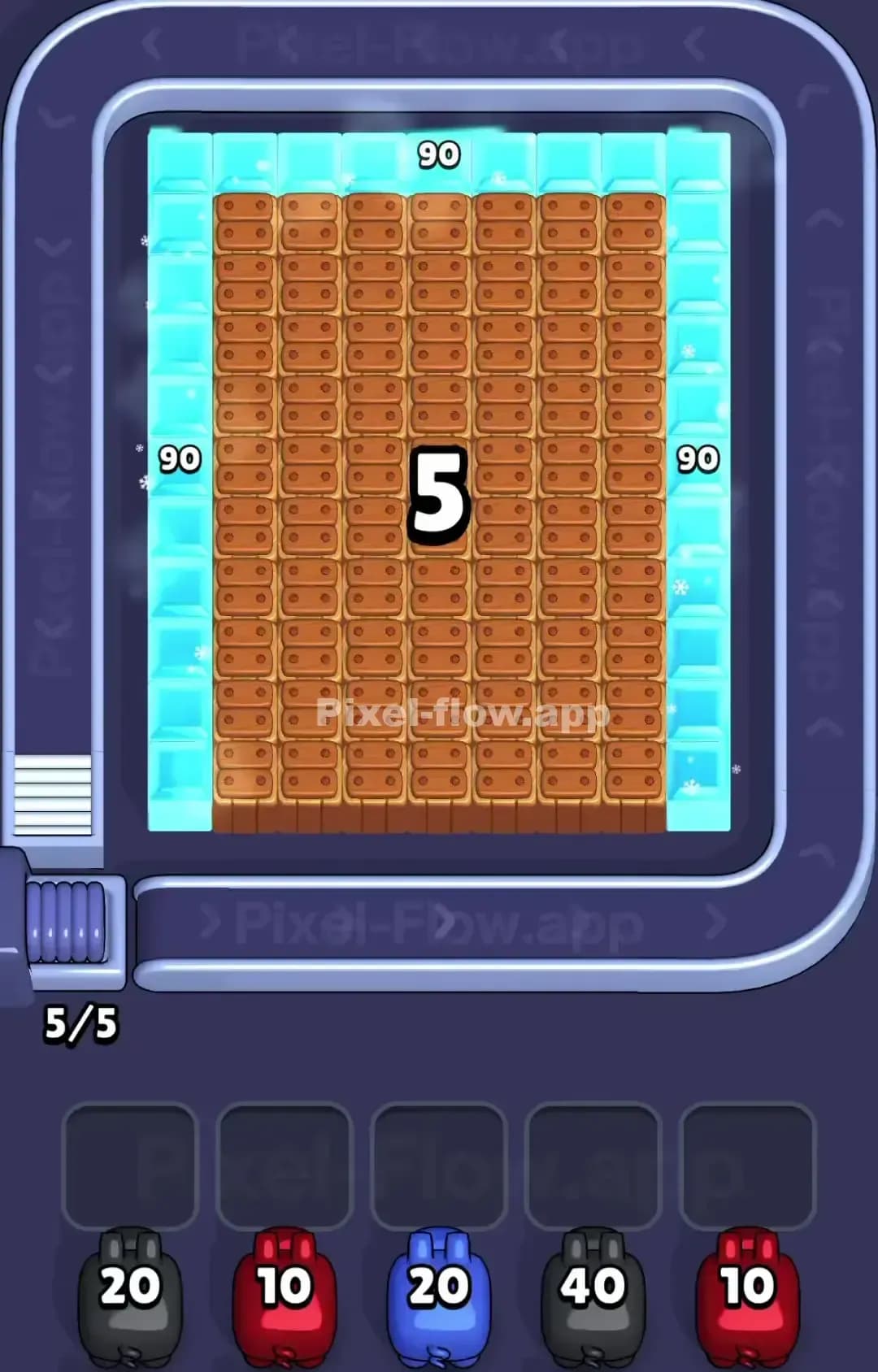Pixel Flow Level 1360 Screenshot