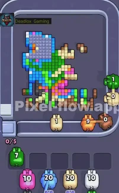 Pixel Flow Level 451 Solution 2