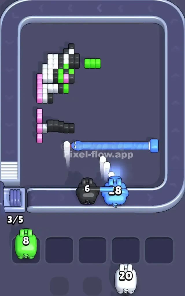 Pixel Flow Level 410 Solution 3