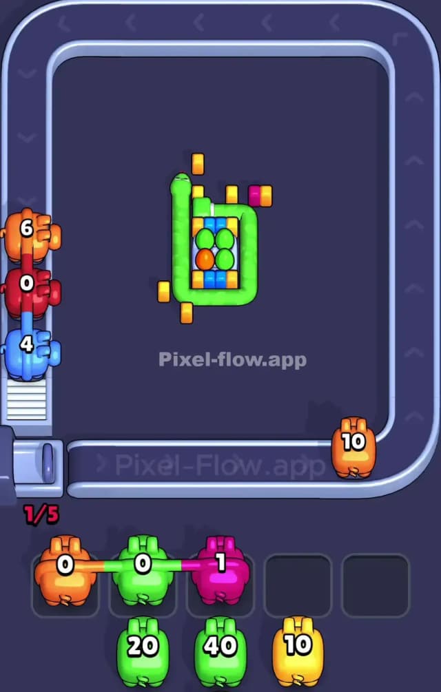 Pixel Flow Level 895 Solution 3