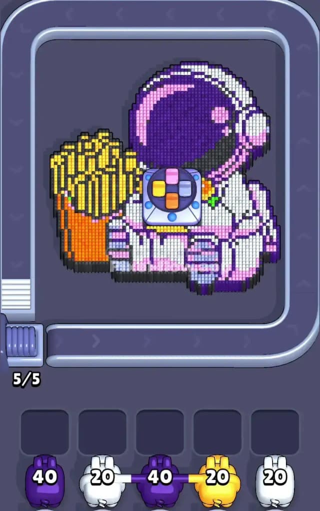 Pixel Flow Level 617 Gameplay