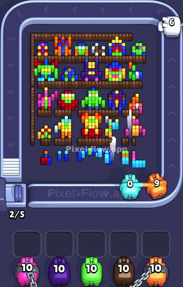 Pixel Flow Level 951 Solution 1