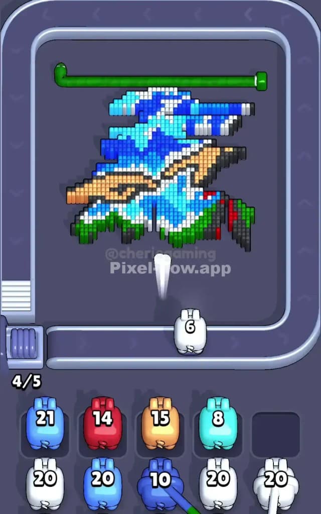 Pixel Flow Level 693 Solution 2