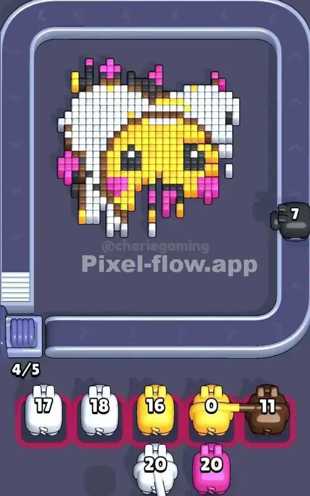 Pixel Flow Level 266 Solution 2