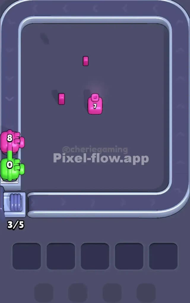 Pixel Flow Level 119 Solution 3