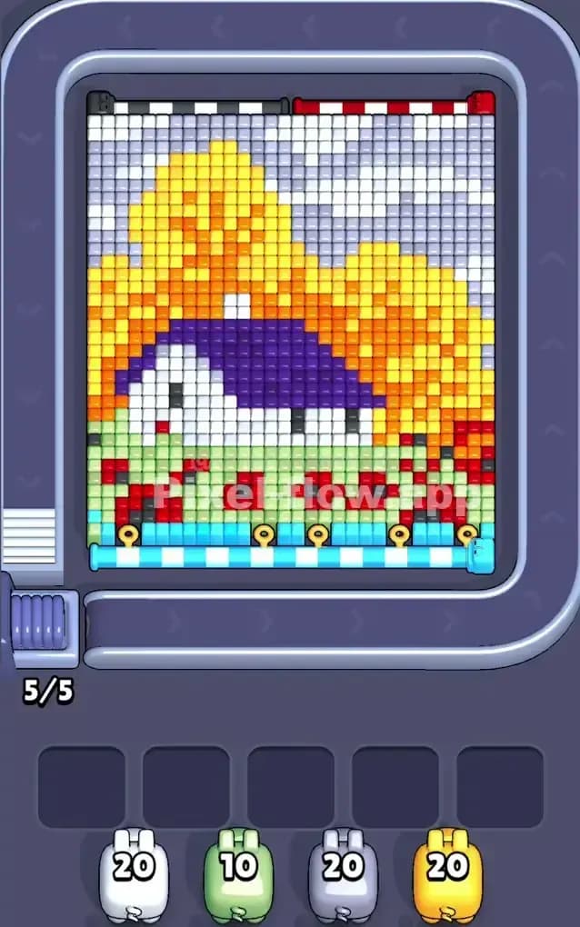 Pixel Flow Level 279 Screenshot