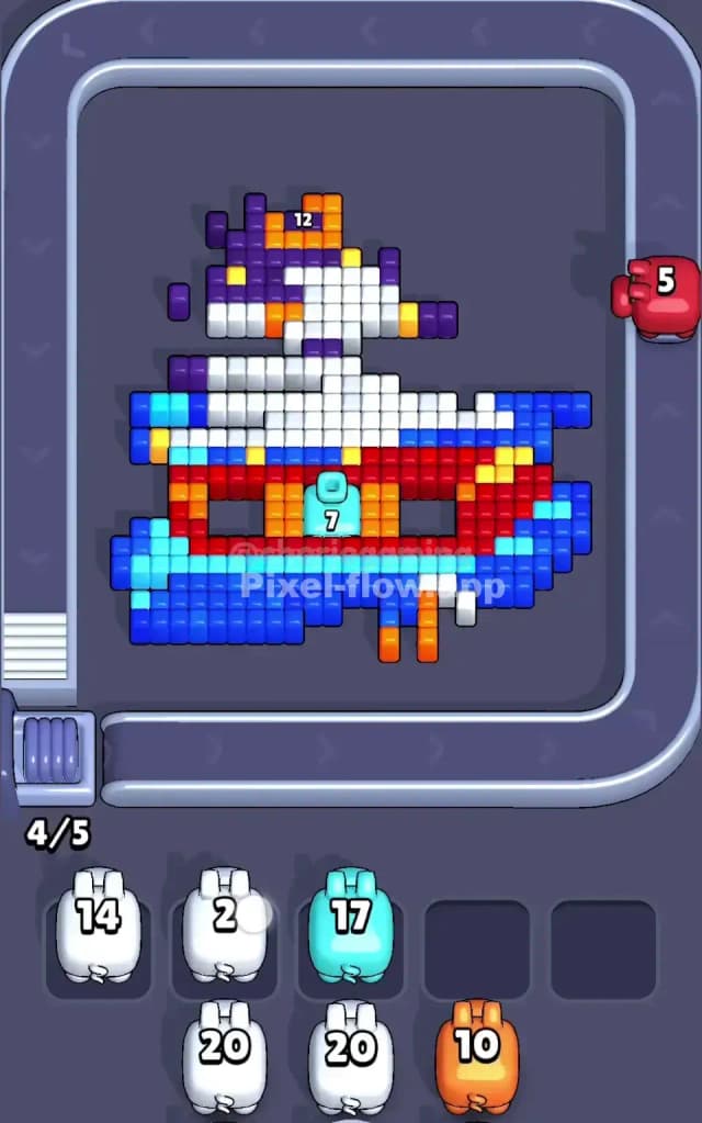 Pixel Flow Level 710 Solution 2