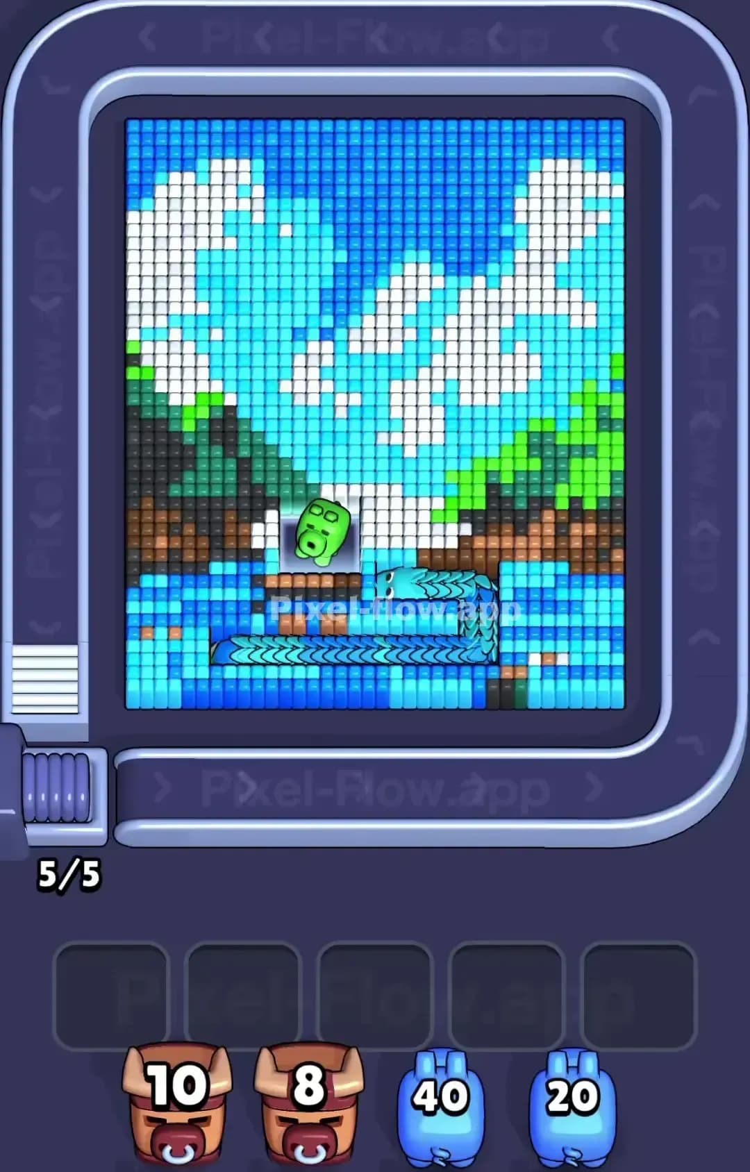 Pixel Flow Level 1394 Screenshot