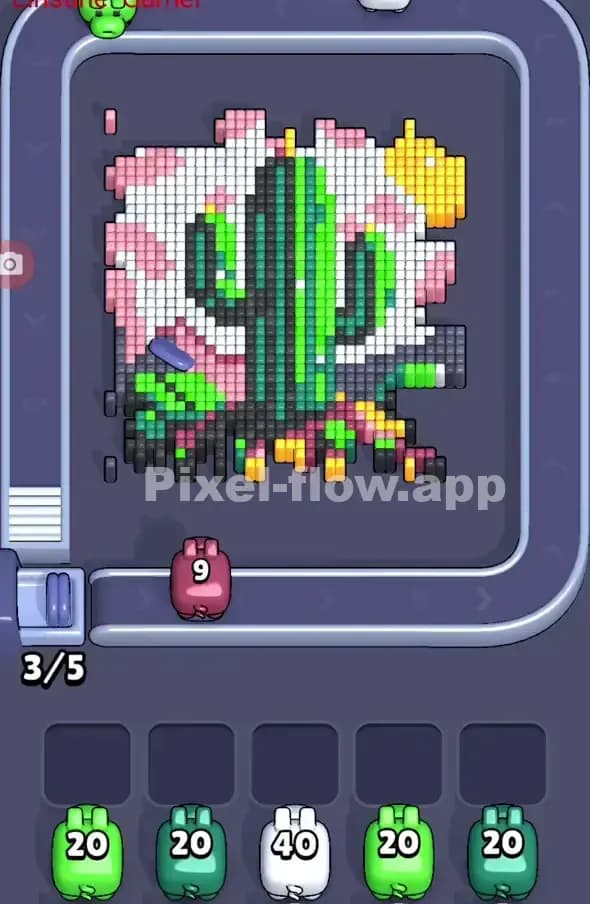 Pixel Flow Level 313 Solution 1