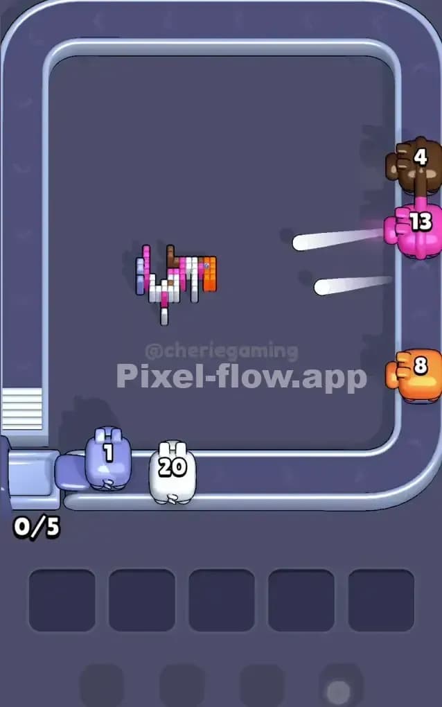Pixel Flow Level 281 Solution 3