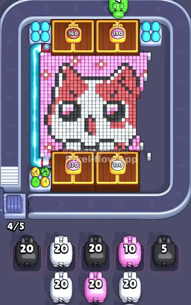 Pixel Flow Level 684 Solution 1