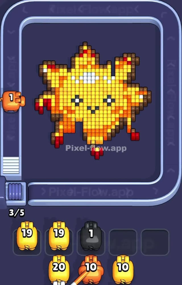 Pixel Flow Level 1211 Solution 2