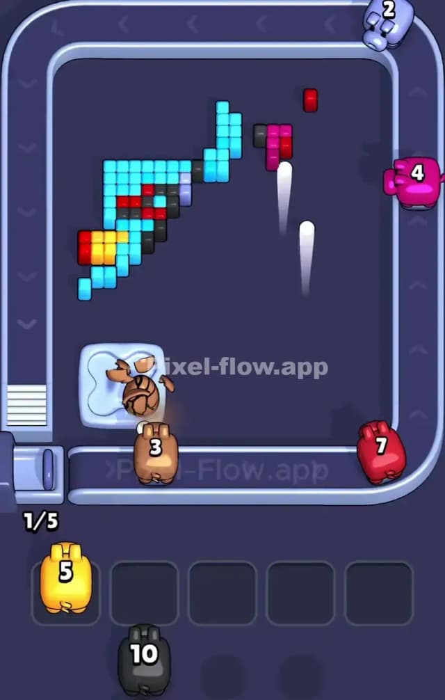 Pixel Flow Level 902 Solution 3