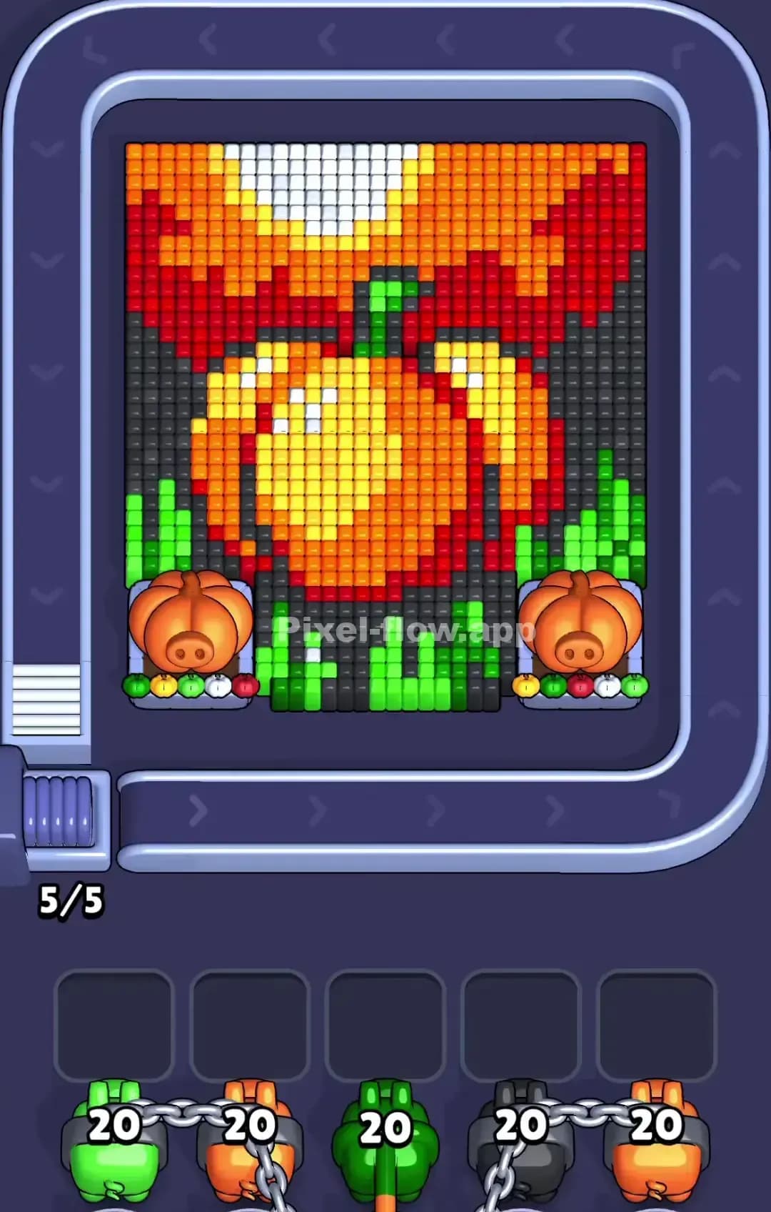 Pixel Flow Level 805 Screenshot