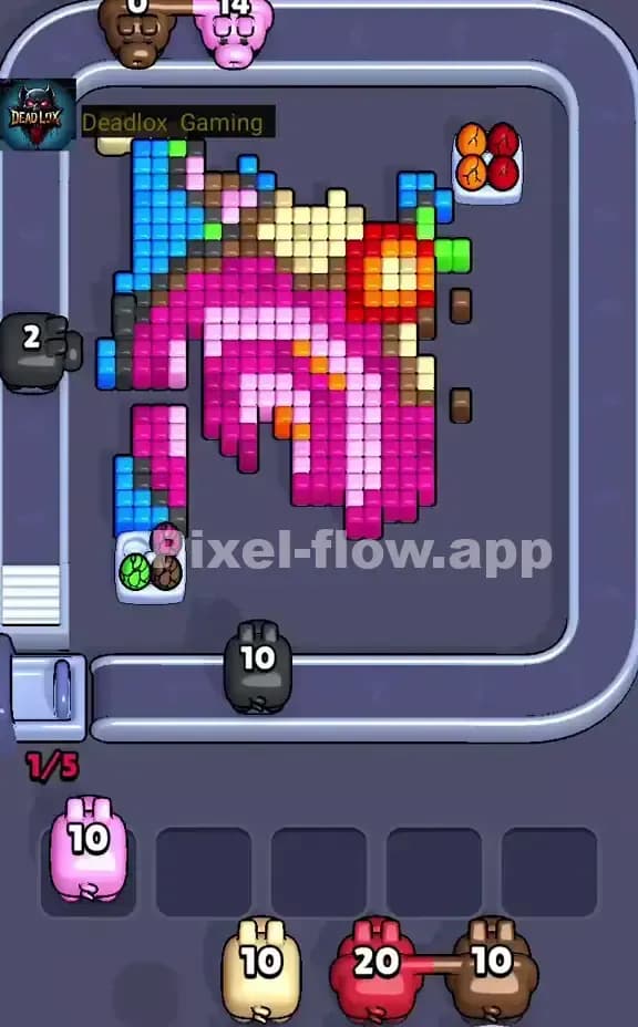 Pixel Flow Level 357 Solution 2