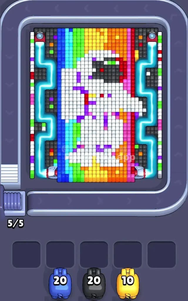 Pixel Flow Level 520 Gameplay