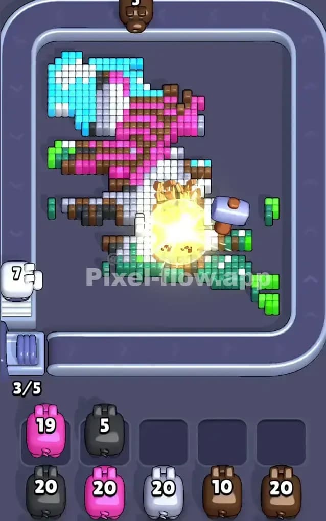 Pixel Flow Level 272 Solution 2
