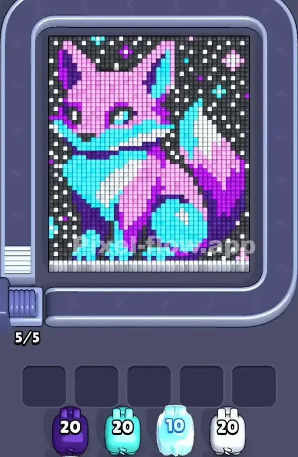 Pixel Flow Level 419 Gameplay