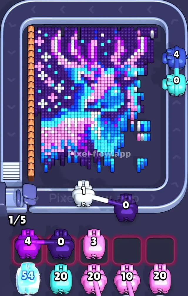 Pixel Flow Deer Level Solution 1