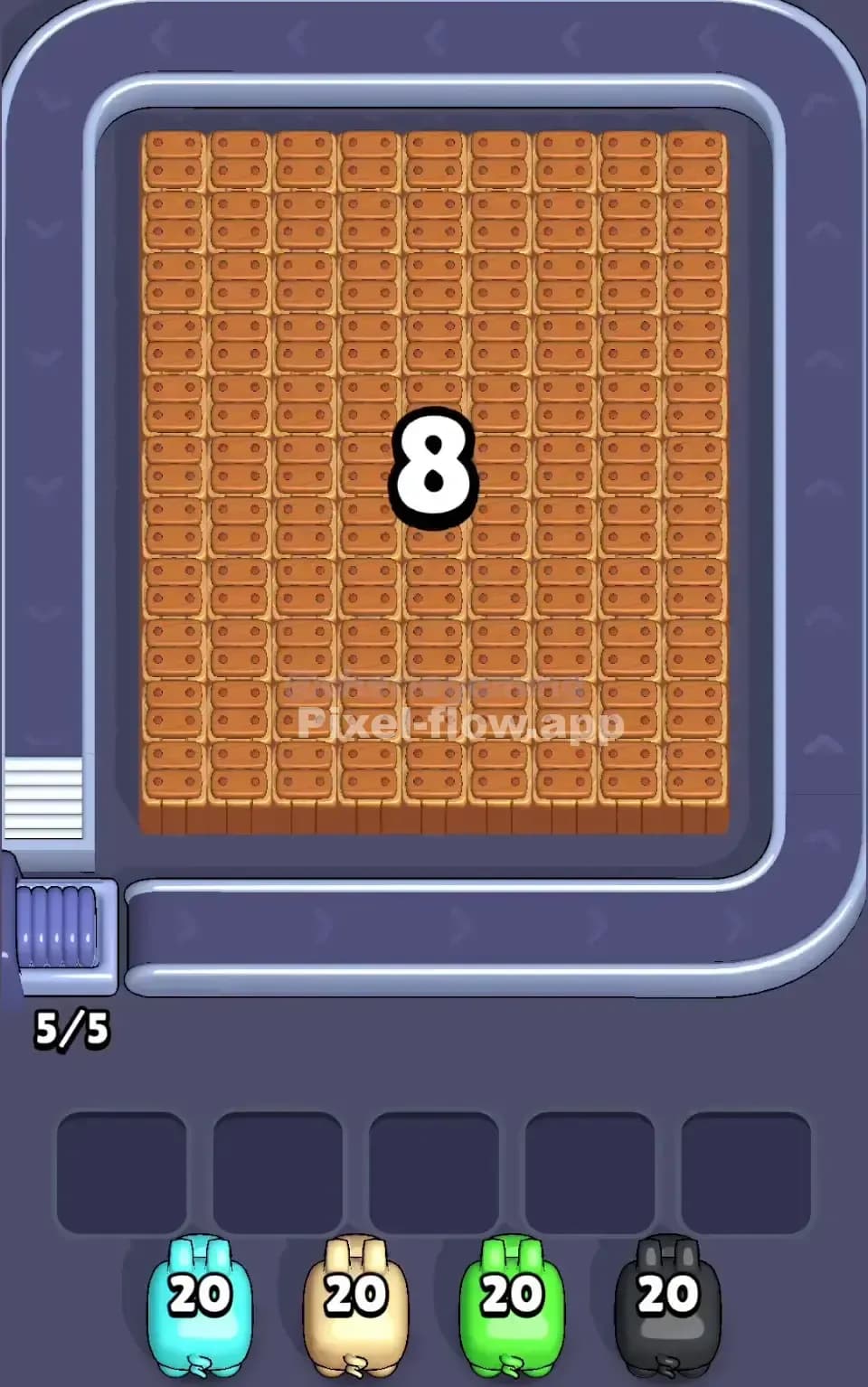 Pixel Flow Level 635 Screenshot