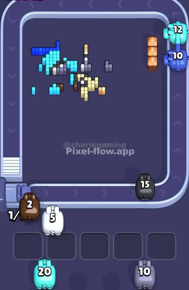Pixel Flow Level 1639 Solution 3