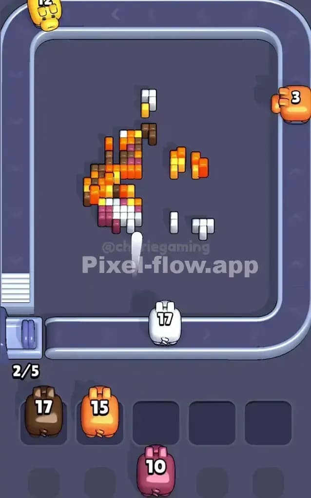 Pixel Flow Level 268 Solution 3