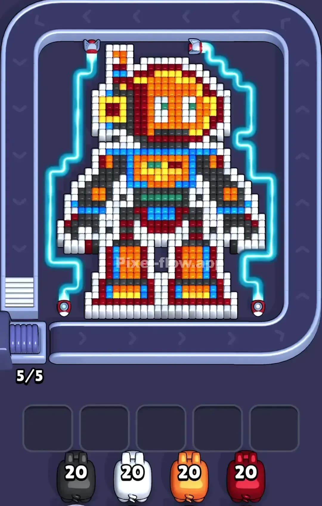 Pixel Flow Level 885 Screenshot